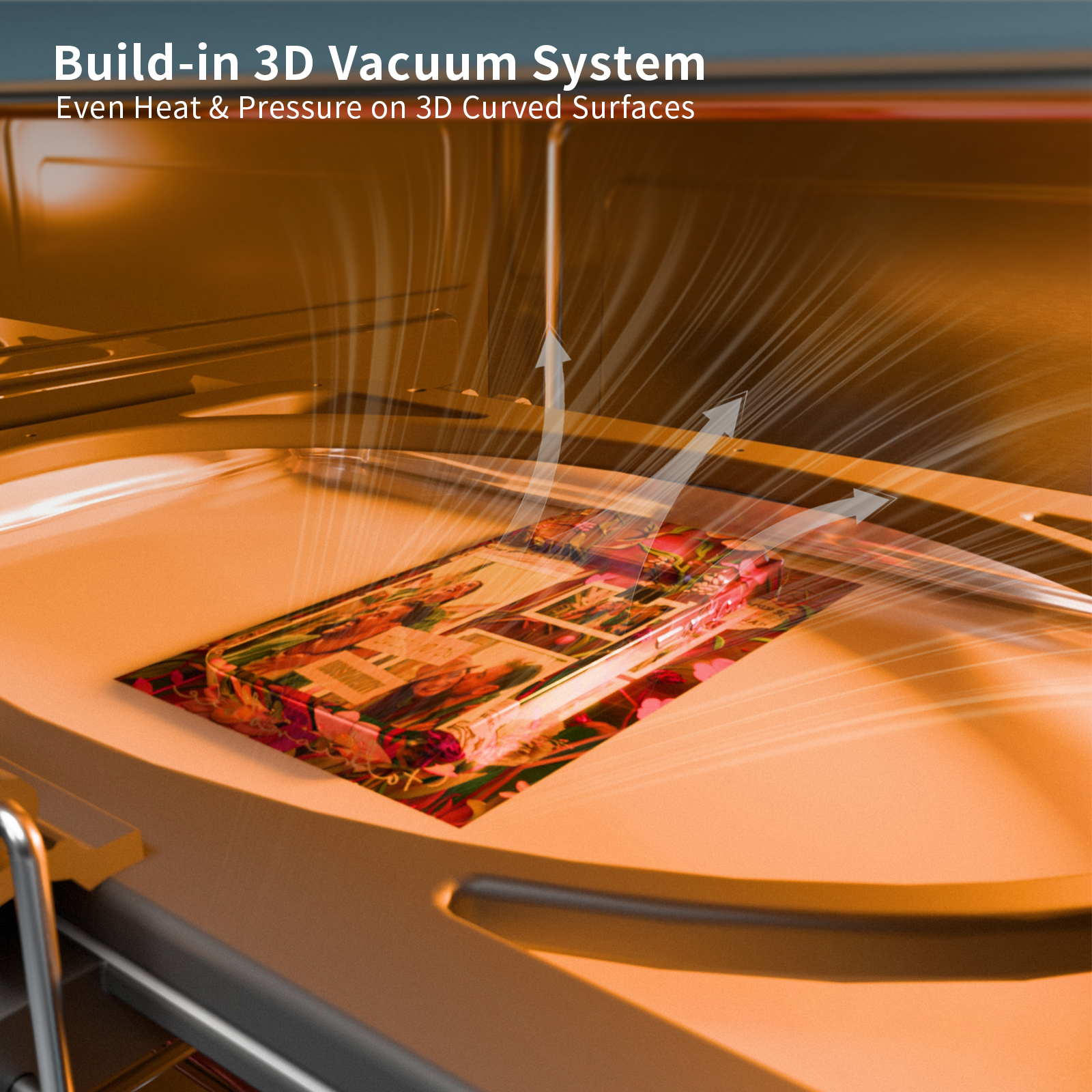 Sublimation Oven with Built-in Vacuum Pump System (20L) thumbnail 2