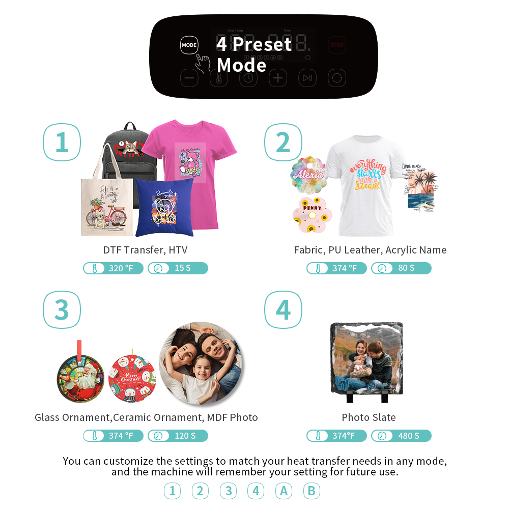 Auto Heat Press 15x15inch thumbnail 7