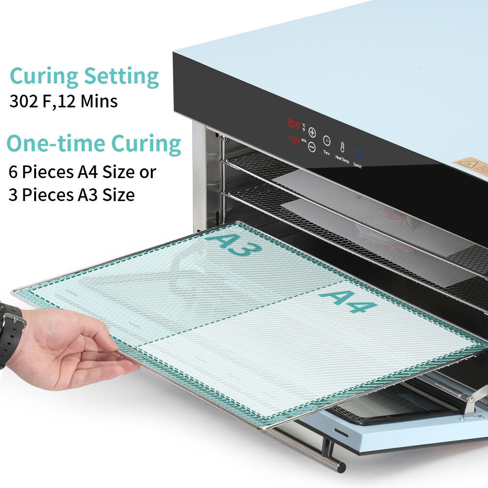 A3 A4 DTF Oven Film Dryer with Purifier thumbnail 6