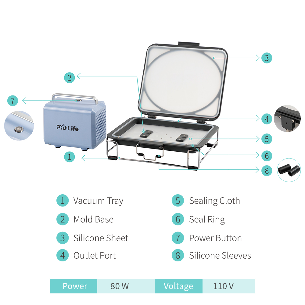 Sublimation Oven Tray & Vacuum Pump Package thumbnail 17