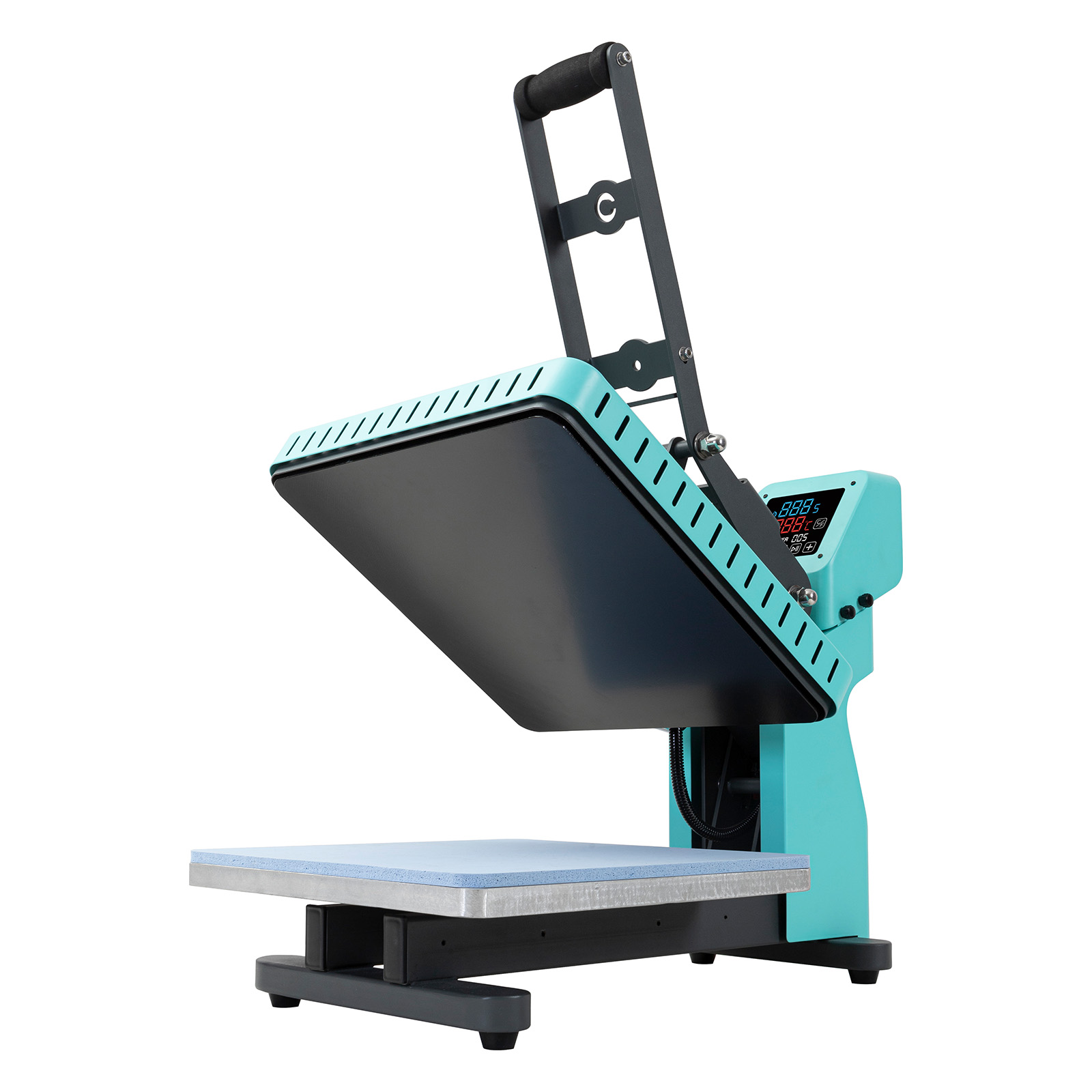 Auto Drawer Flat heat press (38*38cm, Green) thumbnail 5