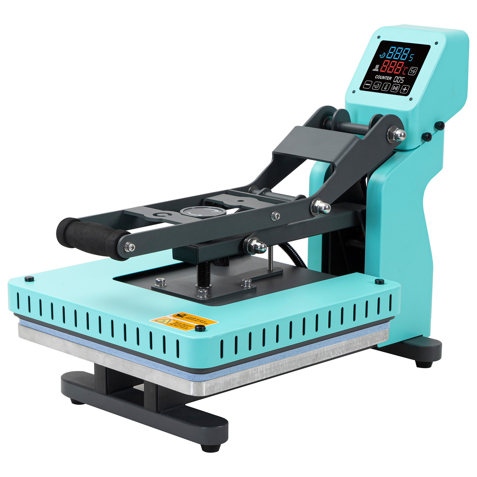 Auto Drawer Flat heat press (38*38cm, Green) thumbnail 12