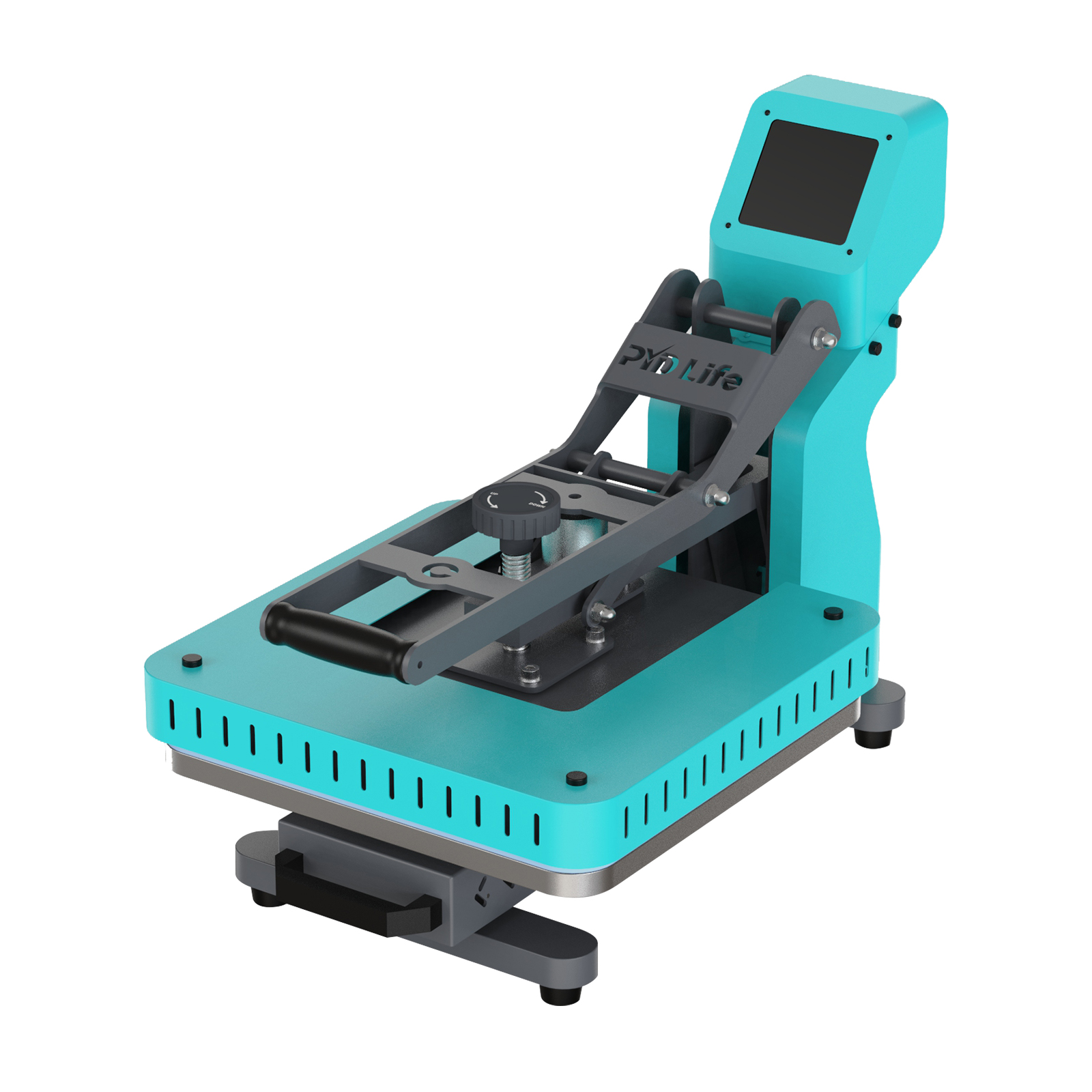 Auto Drawer Flat heat press (38*38cm, Green)
